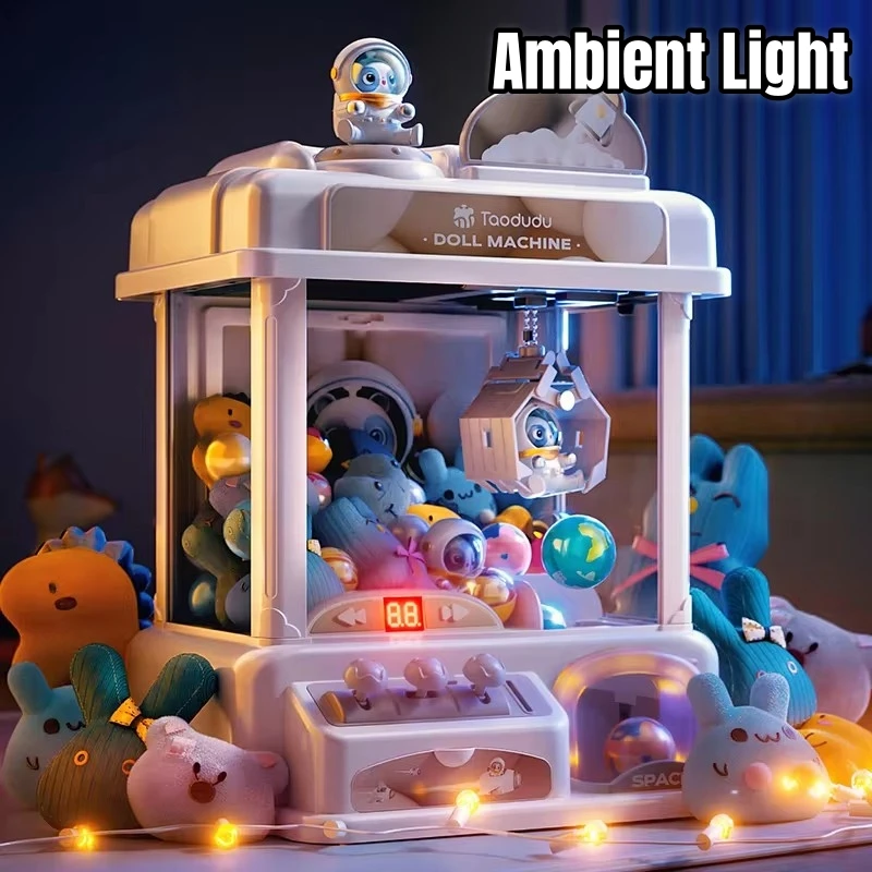 Claw Crane Machine - ตู้กดเล็บขนาดเล็กสำหรับเด็กผู้หญิงเครื่องเกมหยอดเหรียญเครื่องหยอดเหรียญเครื่องหยอดเหรียญขนาดเล็กของเล่นสำหรับเด็กผู้หญิง