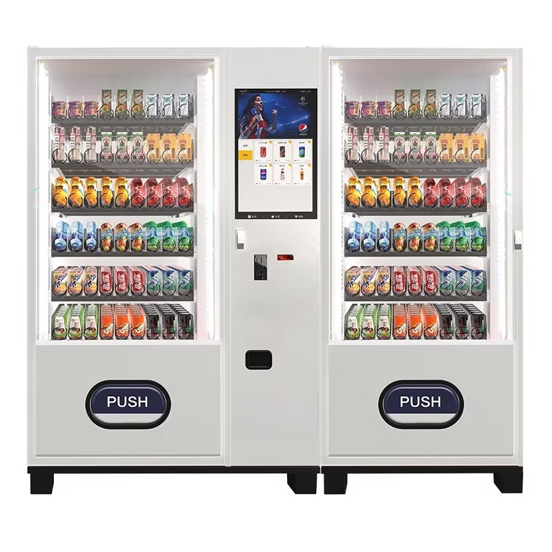 Commercial Vending Machine - ตู้จำหน่ายเครื่องดื่มเย็นอัตโนมัติ เครื่องจ่ายขนมและอาหารอัจฉริยะ อุปกรณ์ค้าปลีกเชิงพาณิชย์ ตู้คีออส