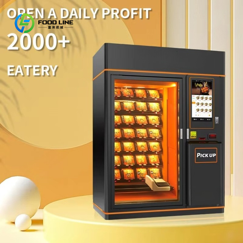 Popcorn Vending Machine - ตู้จำหน่ายอาหารร้อนแบบกำหนดเองได้ ตู้จำหน่ายแซนด์วิชอาหารจานด่วน พร้อมตู้จำหน่ายอาหารแช่แข็งพร้อมไมโครเวฟ