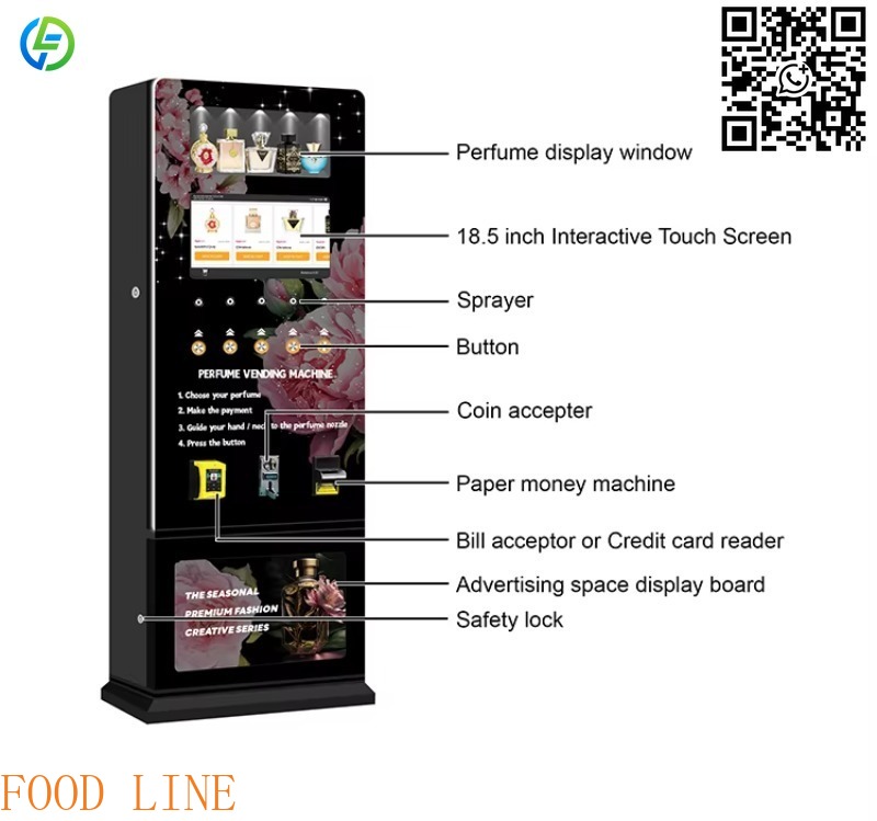 เครื่องจำหน่ายน้ำหอมแบบตั้งพื้ - Commercial Vending Machine บทวิจารณ์และราคา