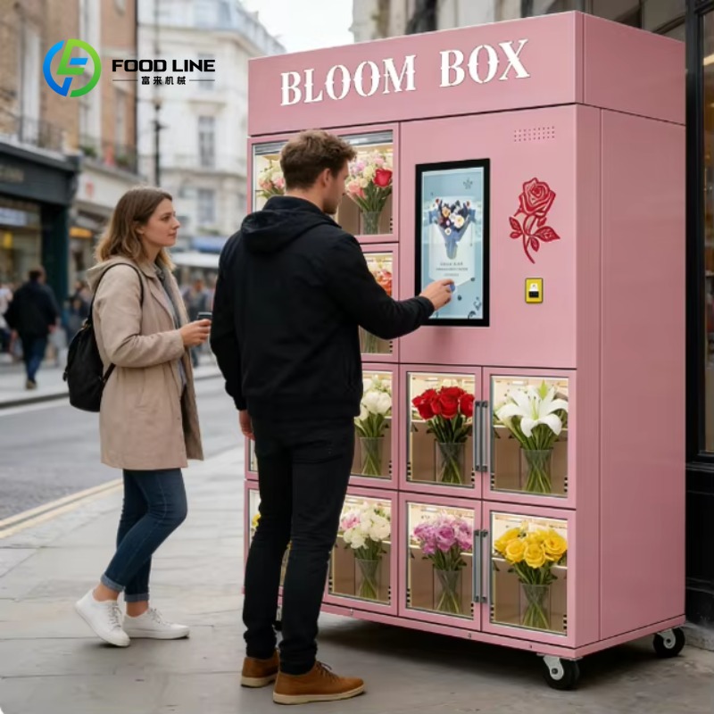เครื่องจำหน่ายดอกไม้แบบอัตโนมั - Commercial Vending Machine บทวิจารณ์และราคา