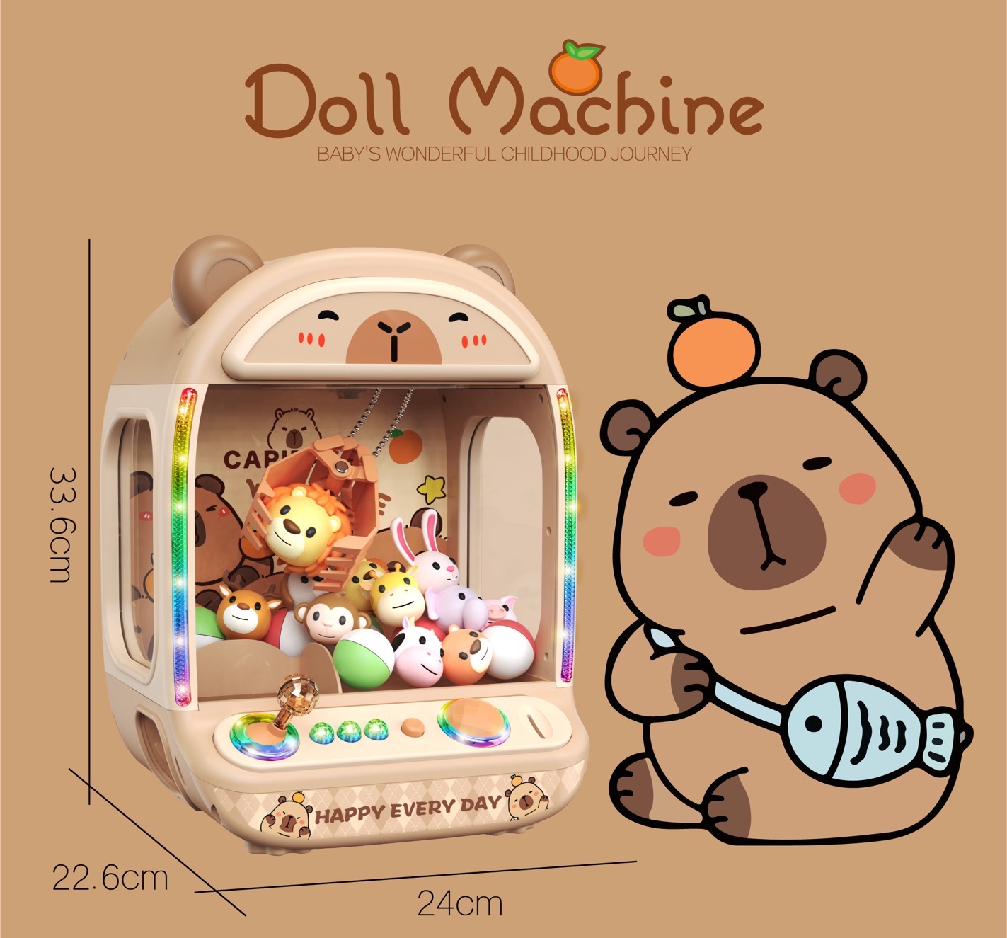 ตู้คีบตุ๊กตาหยอดเหรียญสำหรับเด - Claw Crane Machine บทวิจารณ์และราคา