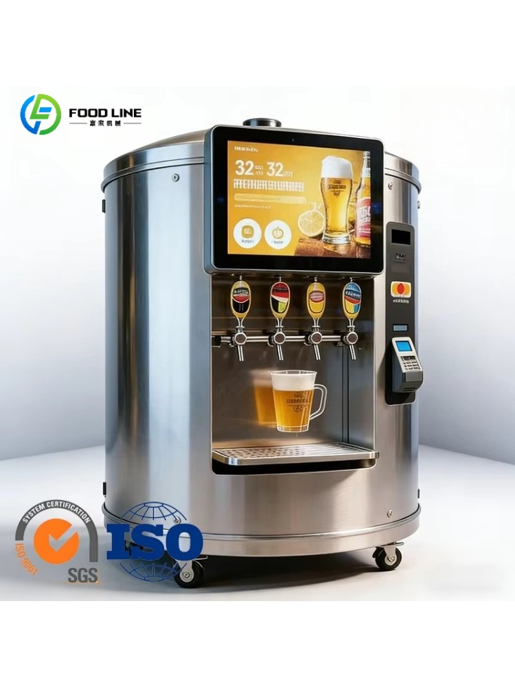 เครื่องจำหน่ายเบียร์โลหะแบบบริ - Popcorn Vending Machine บทวิจารณ์และราคา