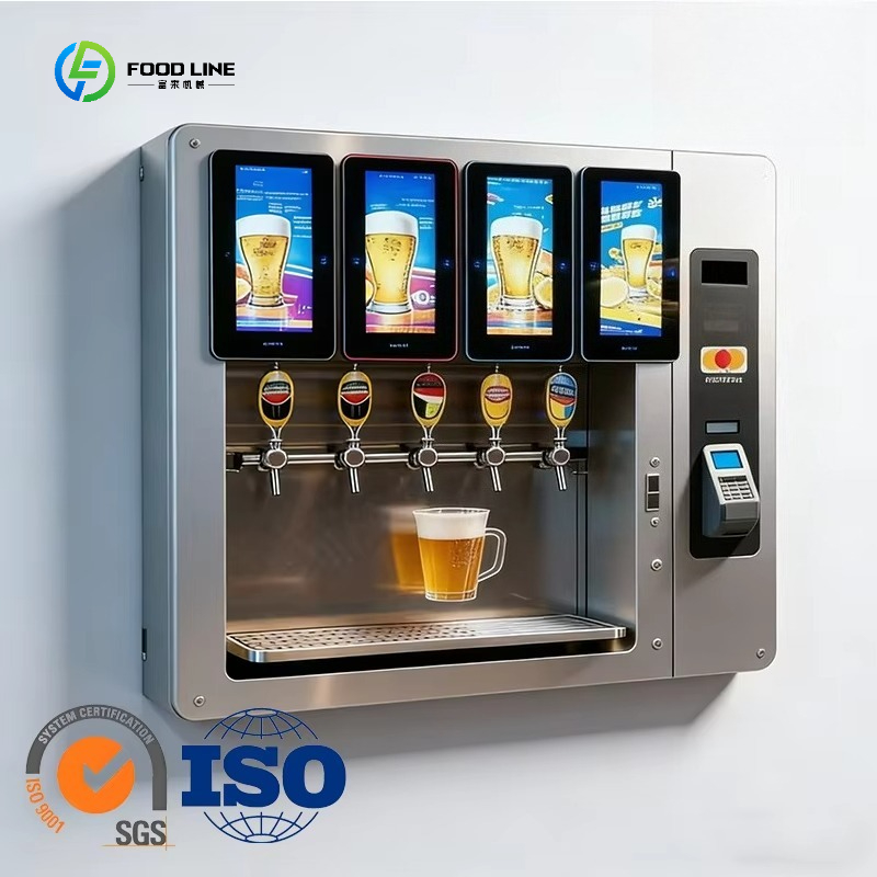 เครื่องจำหน่ายเบียร์โลหะแบบบริ - Popcorn Vending Machine บทวิจารณ์และราคา