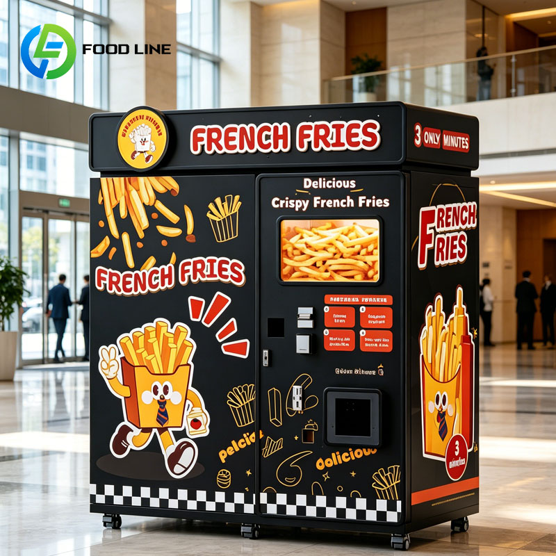 ตู้จำหน่ายเฟรนช์ฟรายส์อัตโนมัต - Popcorn Vending Machine บทวิจารณ์และราคา