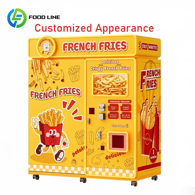 ตู้จำหน่ายเฟรนช์ฟรายส์อัตโนมัต - Popcorn Vending Machine บทวิจารณ์และราคา