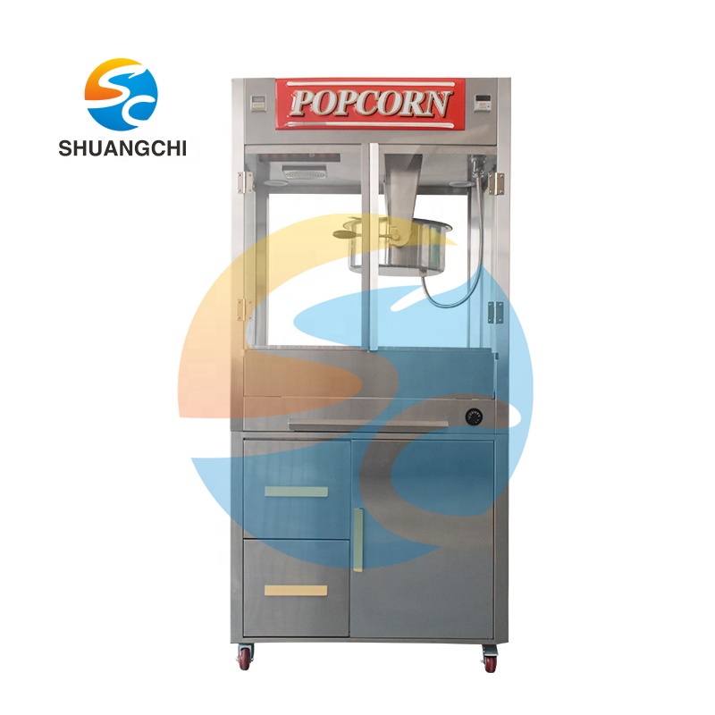 เครื่องทำป๊อปคอร์นเชิงพาณิชย์ข - Popcorn Vending Machine บทวิจารณ์และราคา